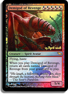 (Promo-Prerelease)Demigod of Revenge/復讐の亜神